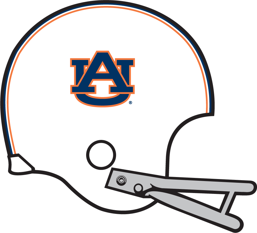 Auburn Tigers 1966-1978 Helmet Logo iron on transfers for T-shirts